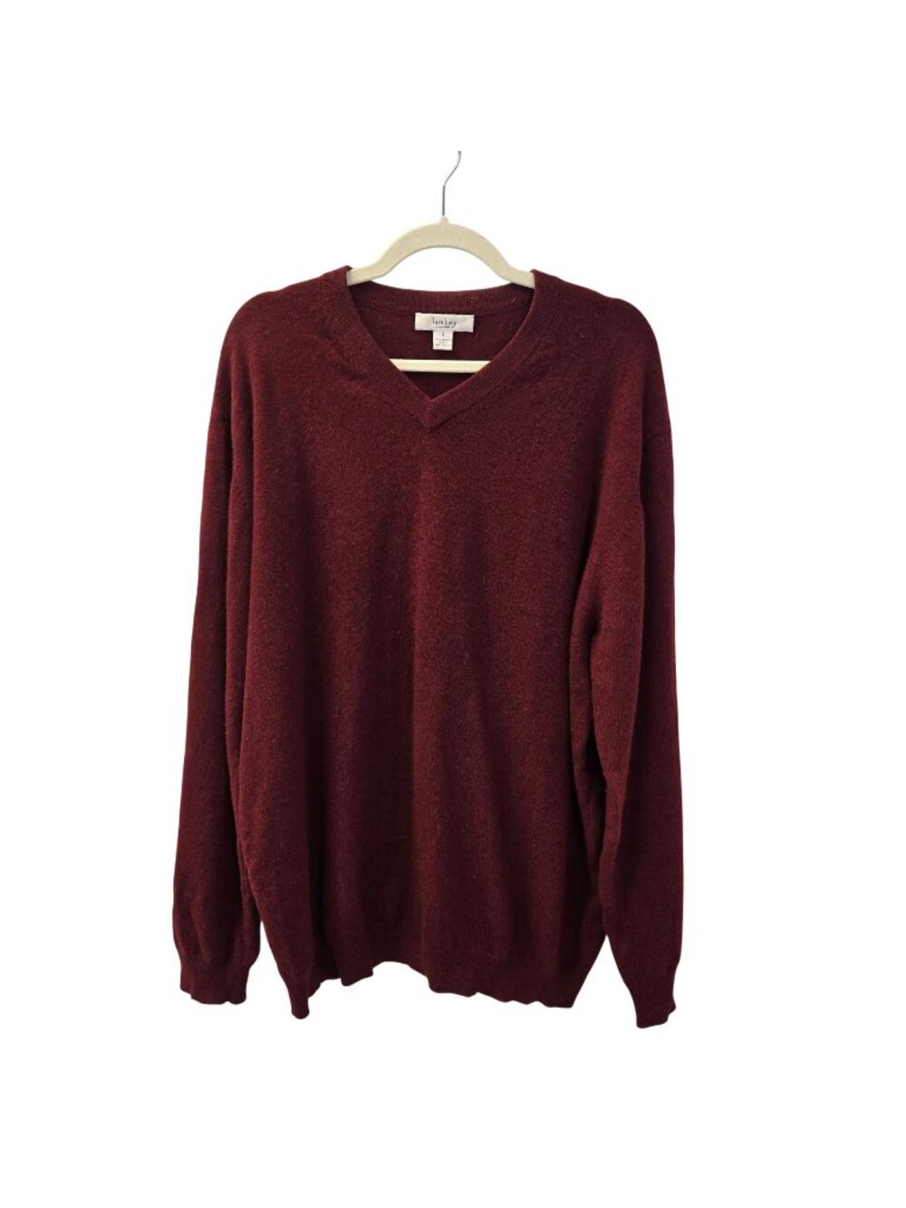 Turnbury 100% Cashmere V-Neck Sweater Size Large